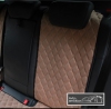 Накидки на сидения Double Romb алькантара комплект - 8