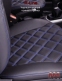 Модельные чехлы на сидения ARIGON 3D Ромб экокожа(без перфорации) - 11