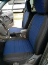 Модельные чехлы на сиденья ZAZ Славута с 1999-2011 г автоткань - 7
