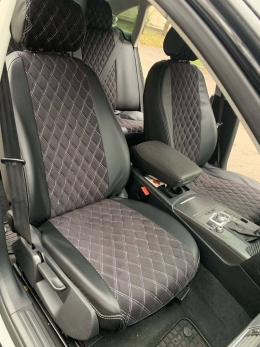 Черный + красная строчка